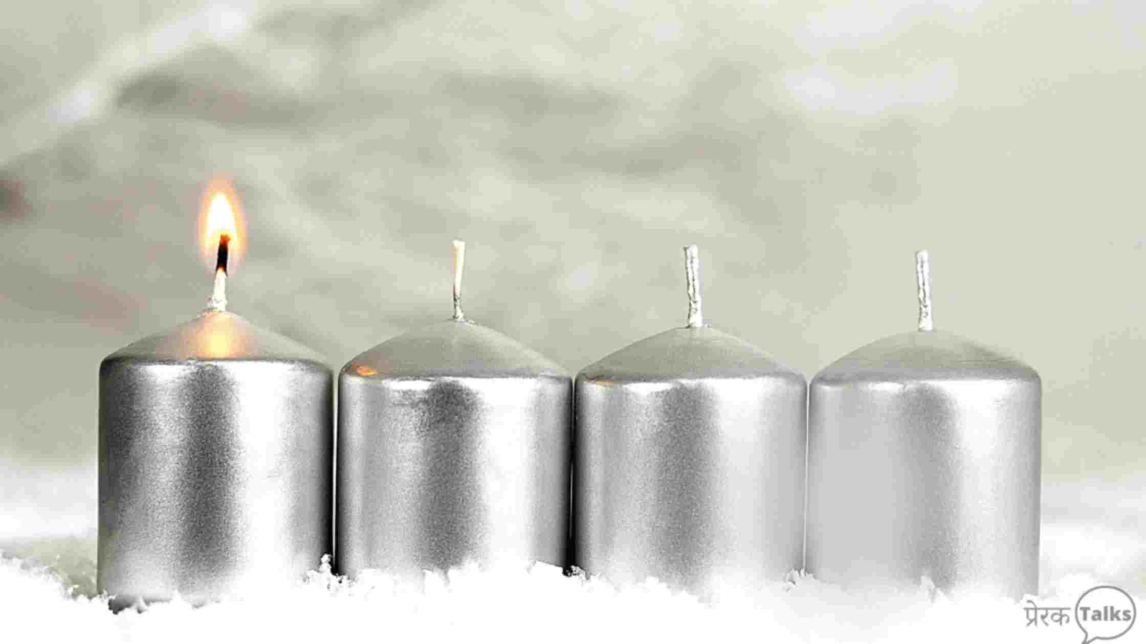 प्रेरक कहानी - चार मोमबत्तिया